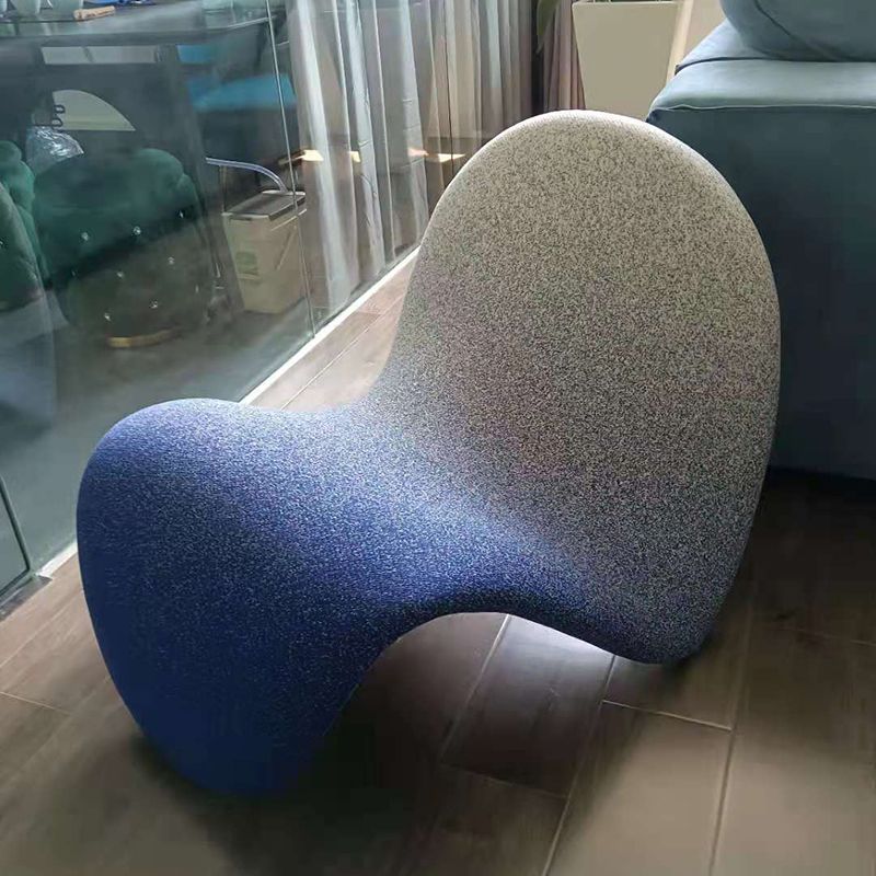 30.7" L x37.4"W x24.8"H Armless Tight Back Chair for Living Room