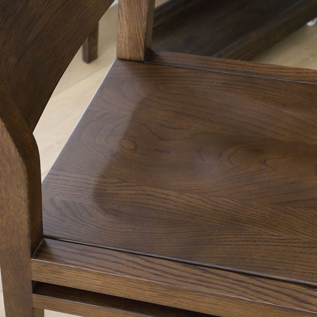 Sillas de comedor contemporáneas Cocina Comedor Silla lateral sin brazos con patas de madera