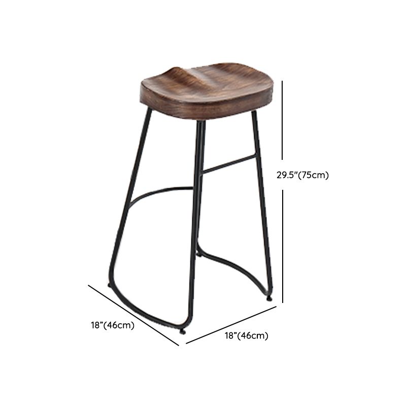 1/4/7 Pieces Industrial Rectangular Wood Top Pub Table with Metal Bar Stool Set