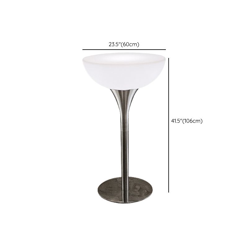Polyethylene Round Table Industrial Style Commercial Outdoor Bar Table