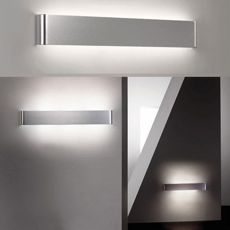 Rechteckige Wandleuchte kreative minimalistische Aluminiumleuchte Wandleuchte