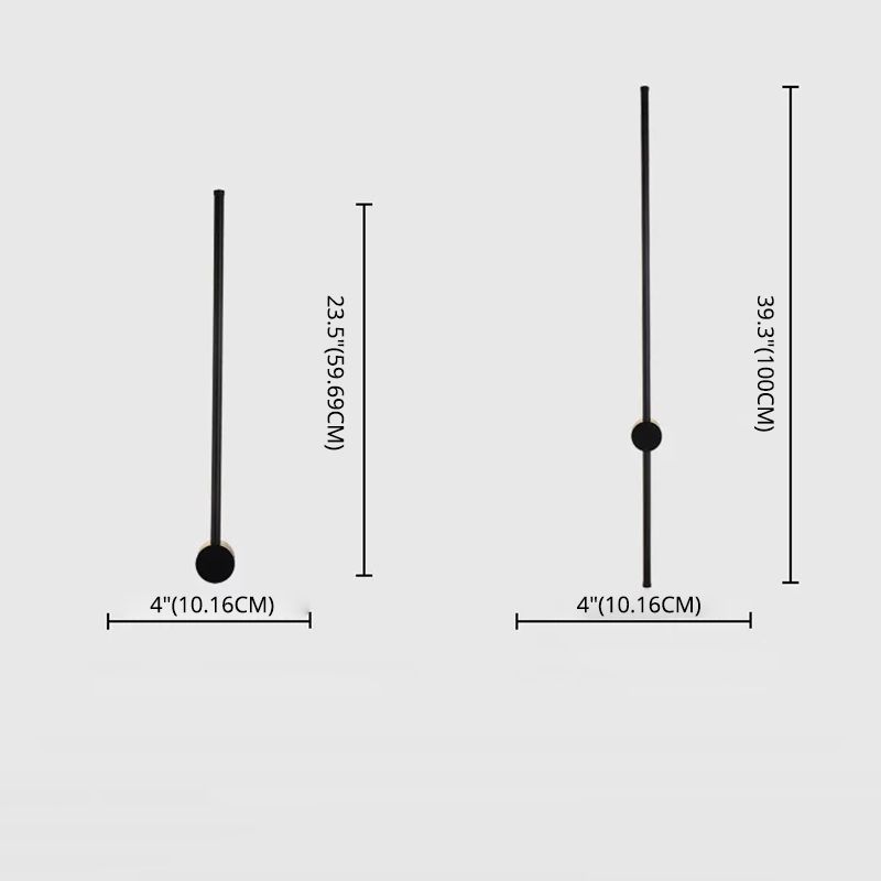 Modern Simplicity Linear Wall Mounted Light Fixture Acrylic Wall Mount Light Fixture for Bedroom