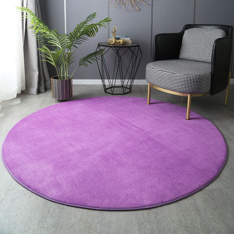 Colorful Carpet Polyester Casual Carpet Non-Slip Backing Carpet for Drawing Room
