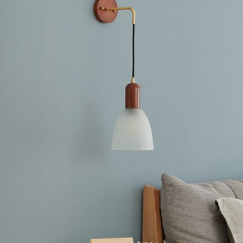 Modern Wall Light Fixture Wooden Wall Light Sconce for Bedroom
