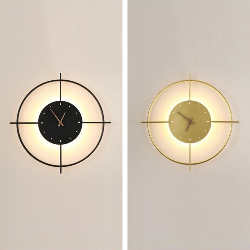Single Matte Black/Golden Wall Mounted Sconce LED Wall Light for Dining Room