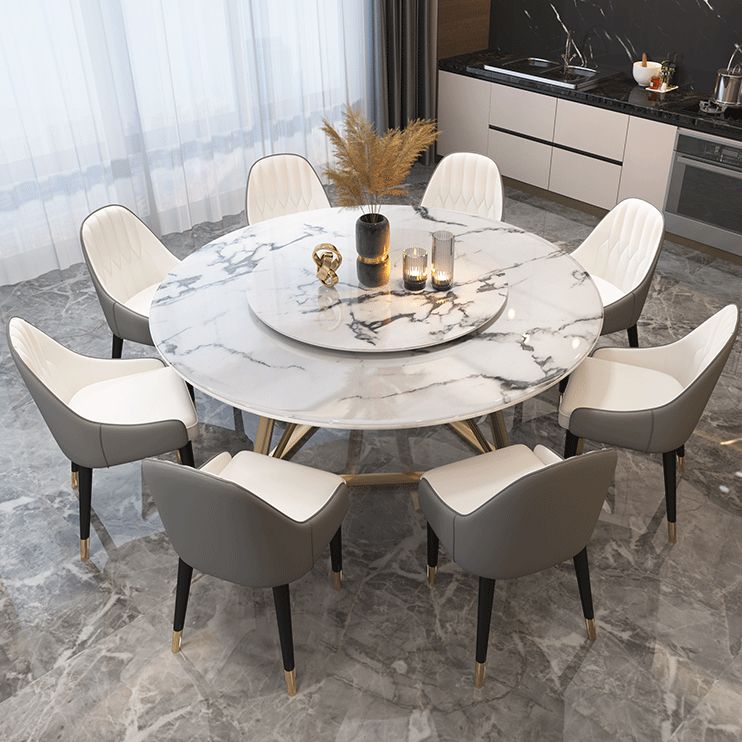 Traditional Luxury Dining Table Round Dining Table for Dinner Room