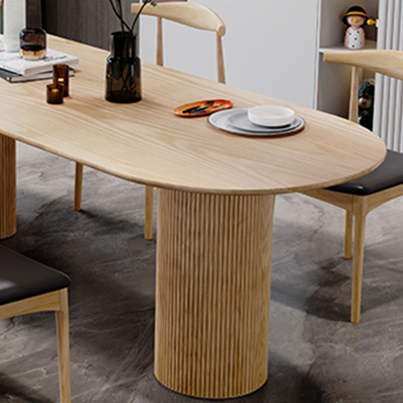 Contemporary Style Dining Table Dining Room Kitchen Table with Tripod Base