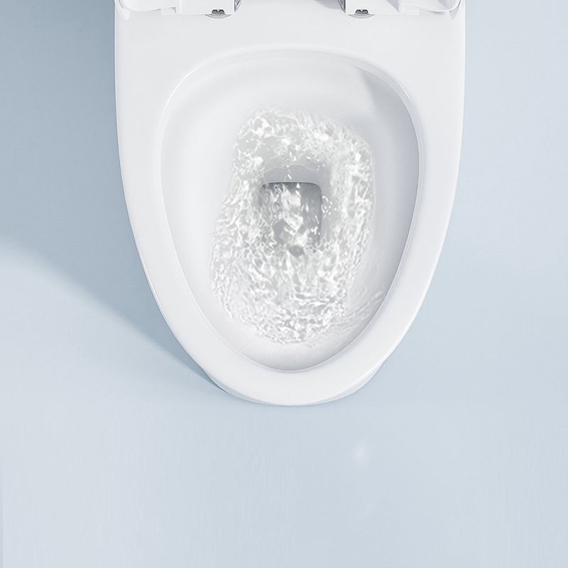 Traditional Floor Mounted Toilet All In One Porcelain Flush Toilet