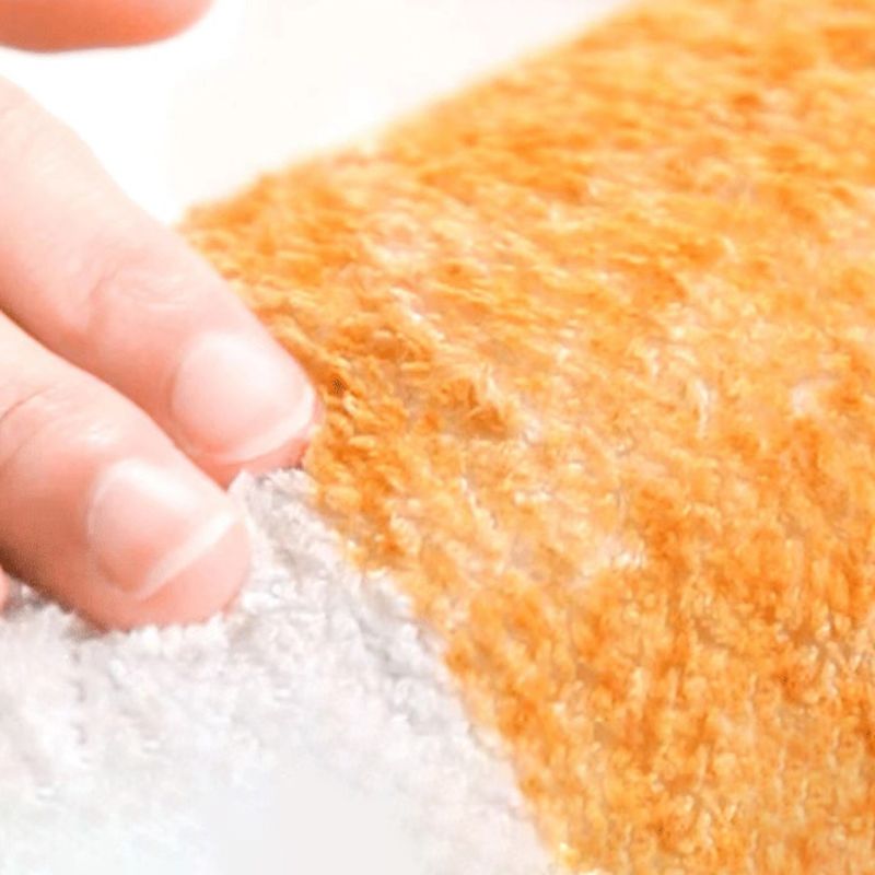 Weißer moderner Teppich Polyester Line Teppich Waschbar Teppich für Wohnzimmer