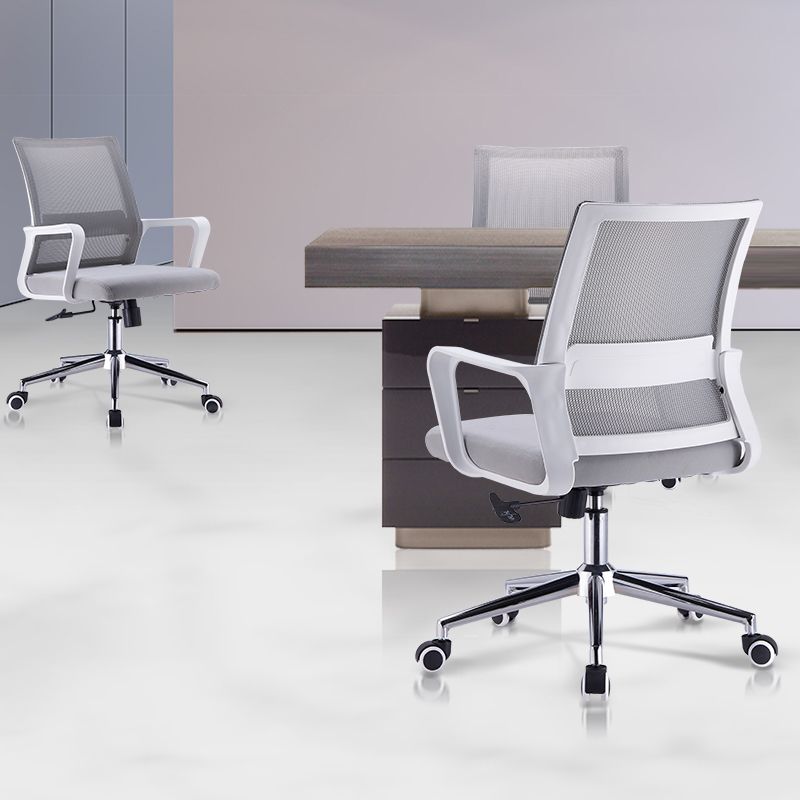 Mid Back Swivel Working Chair Modern Office Chair with Tilt Mechanism