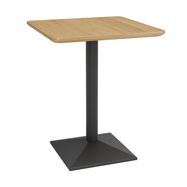 Colección de comedor de estilo industrial Mesa de comedor de madera maciza para el hogar