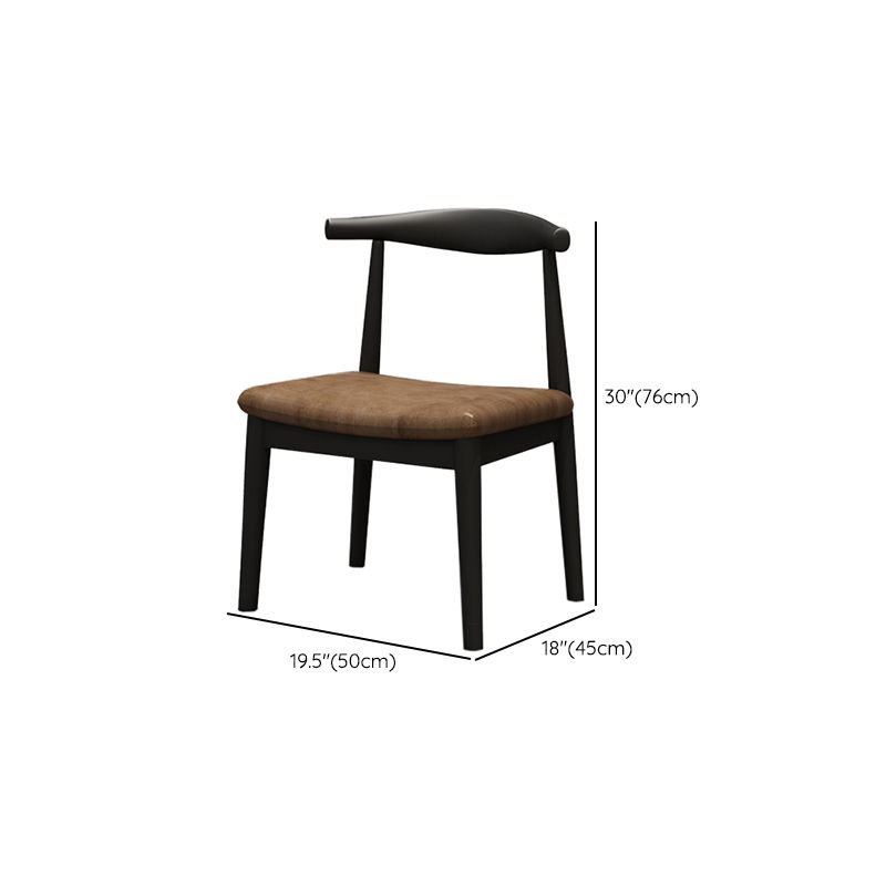 Contemporary 1/4/5/7 Pieces Furniture Round Solid Wood Dining Table Set in Brown