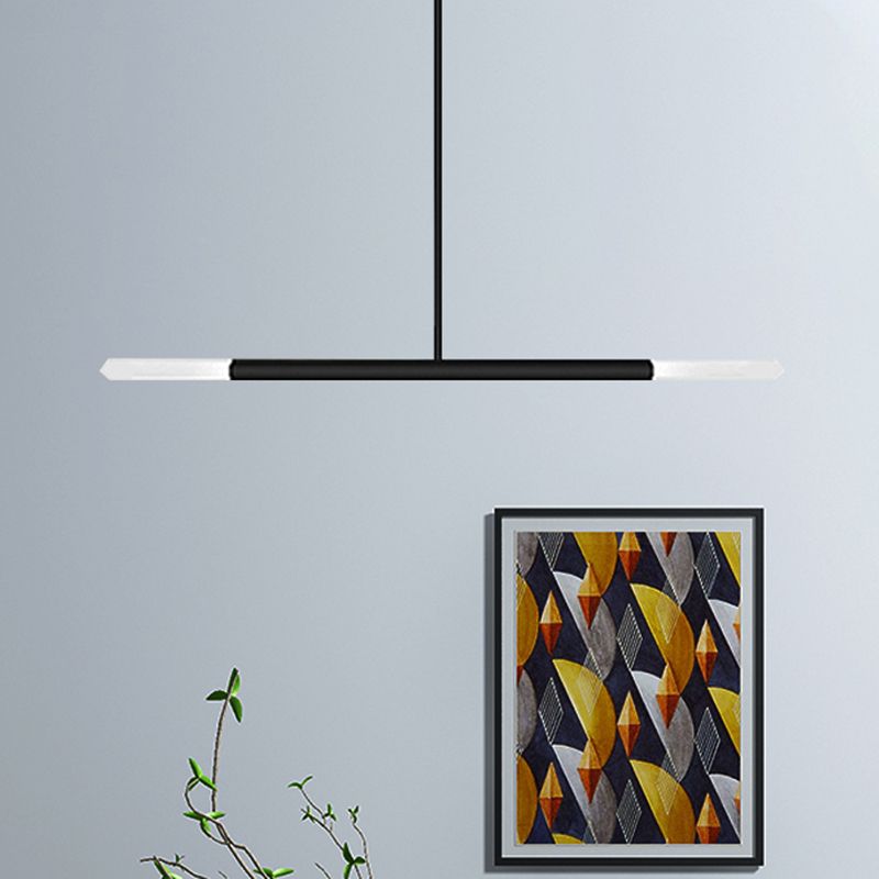 LED moderno de Tubo negro/blanco/dorado 2/4/6 LIGHTA ACRYLIC COSTING EN LA LUZ CALIENTE/BLANCA