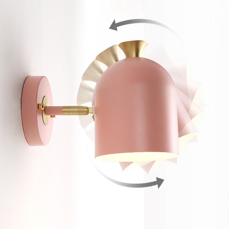 Geometric Shape Wall Light Fixture Metal Modern Style Wall Lamp for Dining Room