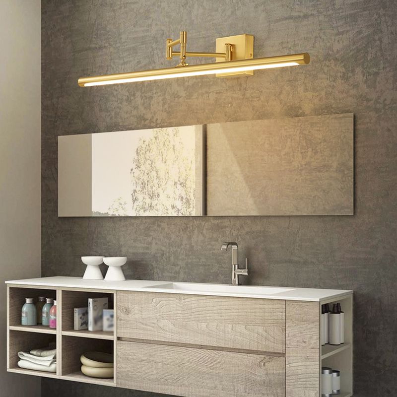 Moderni tubi in stile minimalista Luci da vanità montate a parete con il bagno