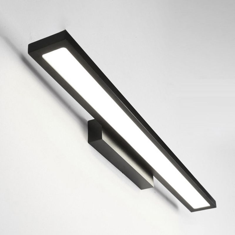 Metal Rectangular Sconce Light Fixture Minimalist LED Wall Mounted Light Fixture