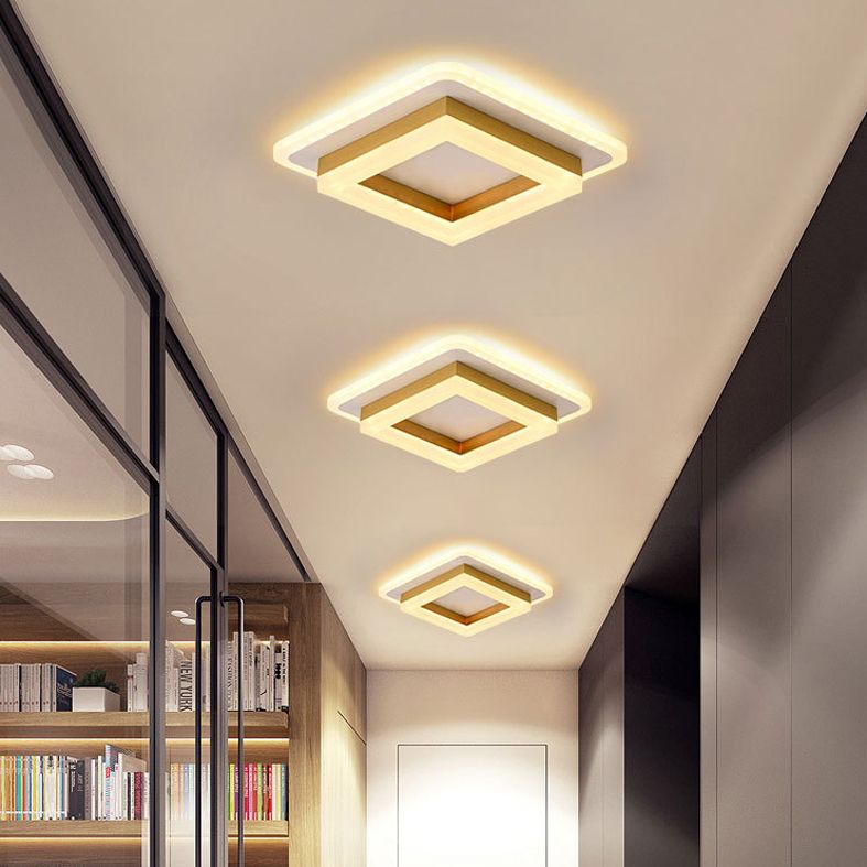 Lampe LED Lamp Plafond Le plafond d'ébullition avec l'art du fer pour le corridor