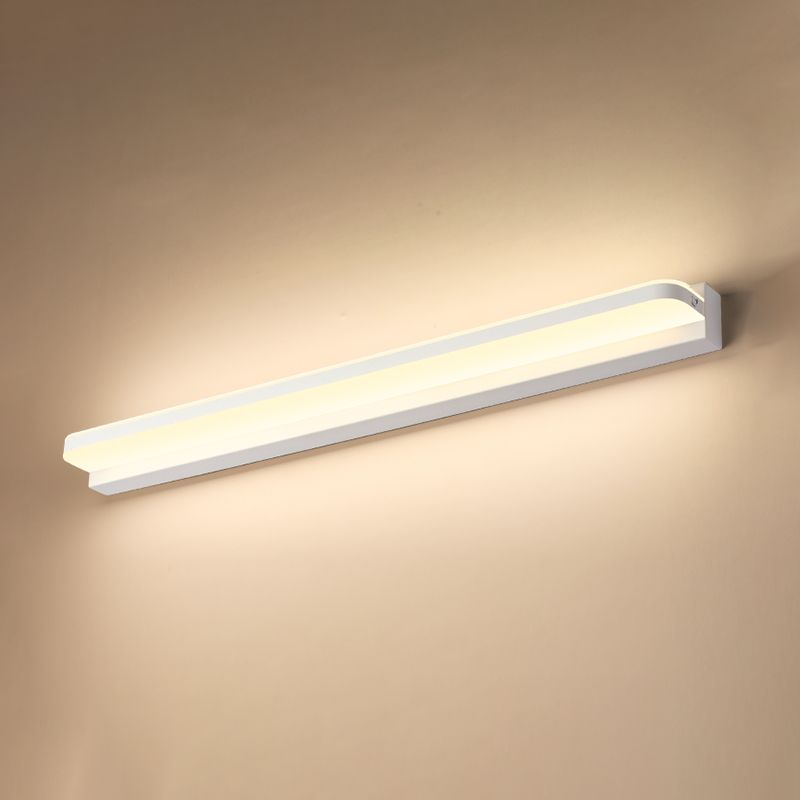 Minimalism Vanity Lighting Linear Metal Wall Light Fixture for Bathroom