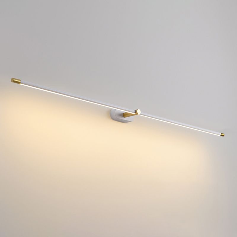 Moderne minimalistische LED -Wandleuchter Aluminium Lineare Wandlampe mit Acrylschatten