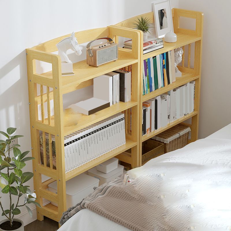 Scandinavian Open Shelf Bookcase Shelves Included for Home Office