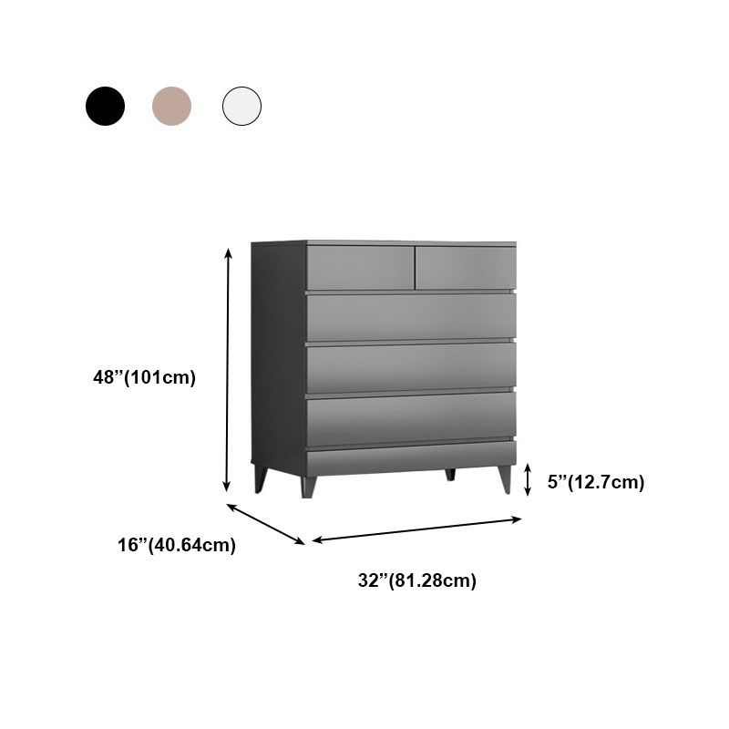 Engineer Wood Contemporary Dresser Bedroom Storage Chest Dresser with Drawer