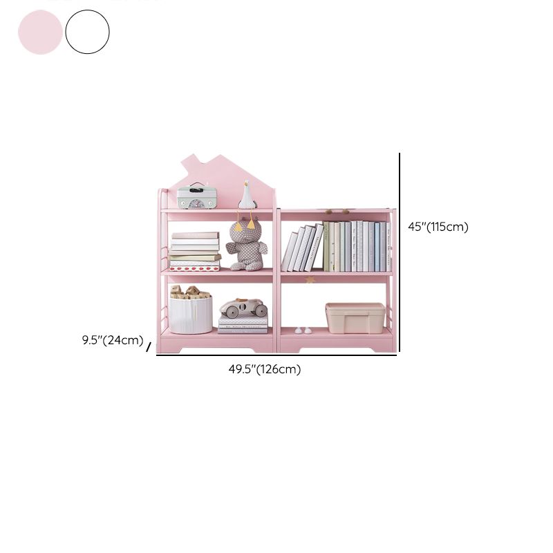 Scandinavian Freestanding Iron Book Organizer Dollhouse Theme Bookcase