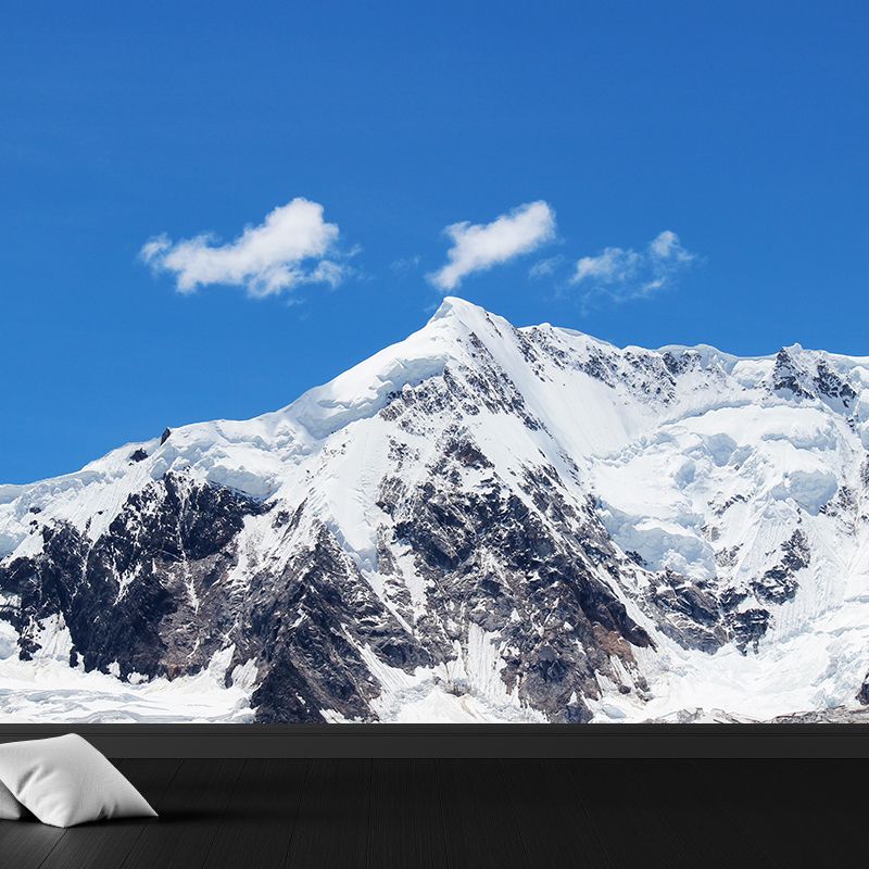 Magnificent Mountain View Removable Wall Mural Bedroom Wall Covering, Optional Size