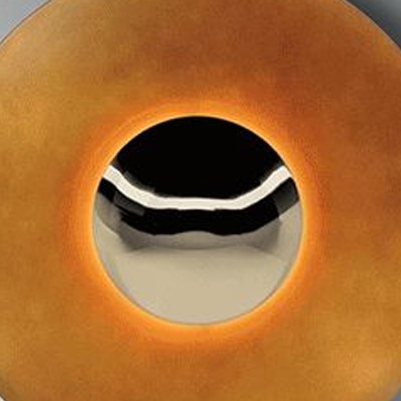 Luz de pared de estilo posmoderno Luz de apliques de pared de 1 luz con sombra de hierro para sala de estar