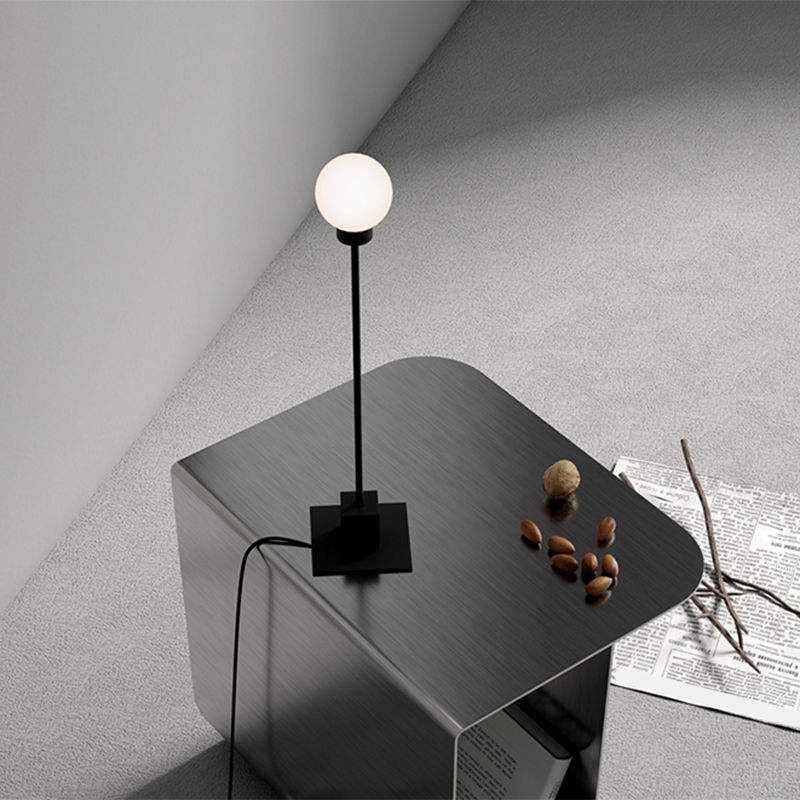 Metal Rectangle Top Side Table 14.96" Tall Abstract Base End Table with Storage