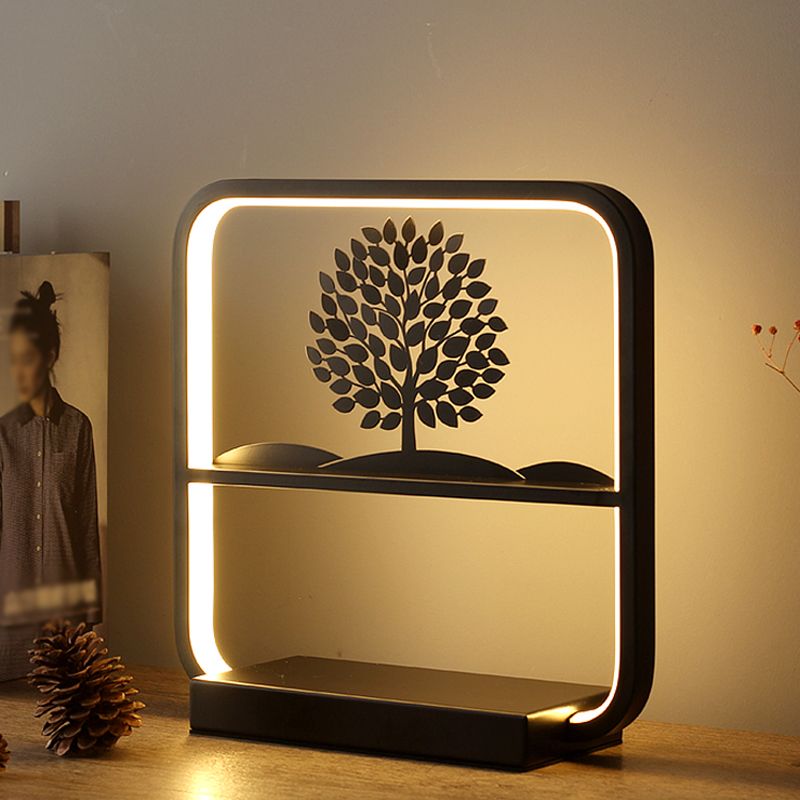 Lampada da tavolo semplice moderna per tavola lineare lampada da tavolo per la camera da letto del soggiorno