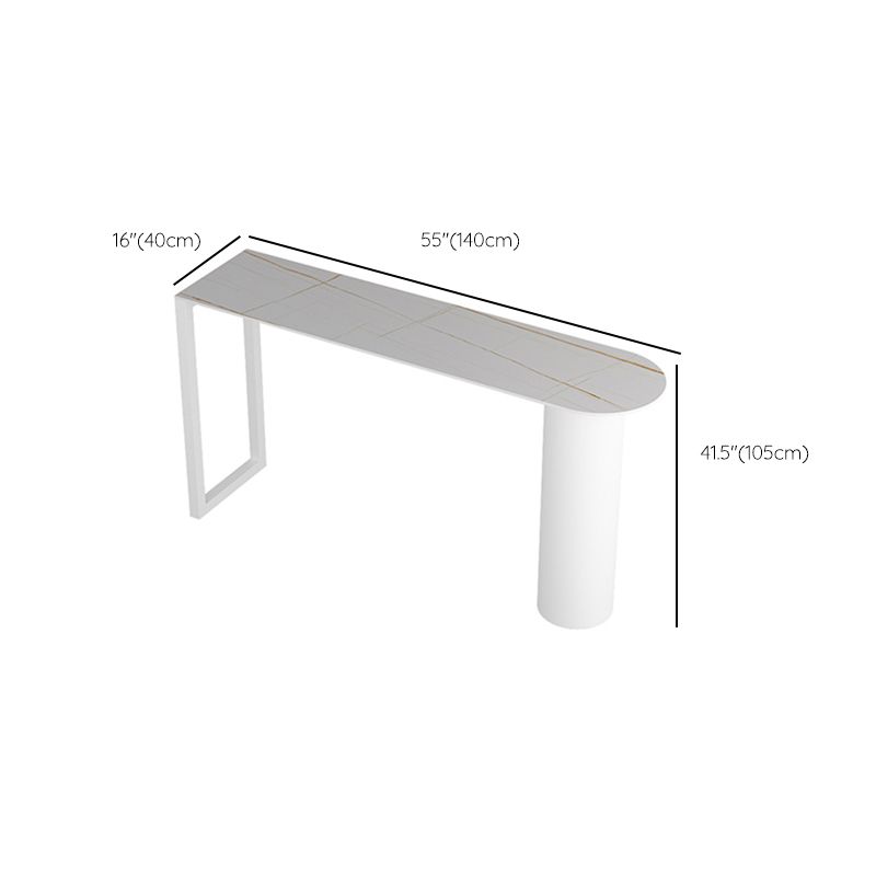 Industrial 1/2/3/5 Pieces Bar Table Set Rectangle Bar Table with High Stools