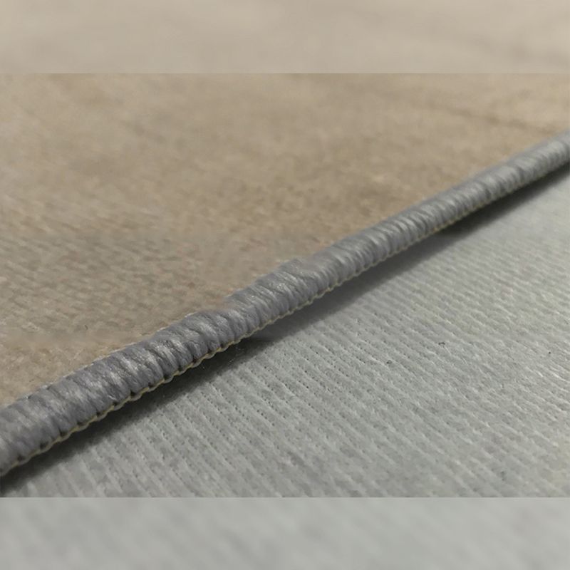 Fancy Bedroom Rug Multi Colored Geometric Print Area Carpet Polypropylene Non-Slip Backing Easy Care Area Rug