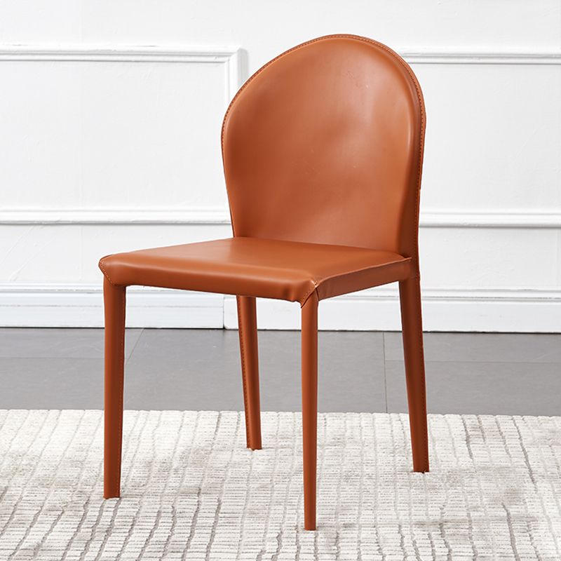 Contemporary Kitchen Dining Side Chair Matte Finish Dining Chair