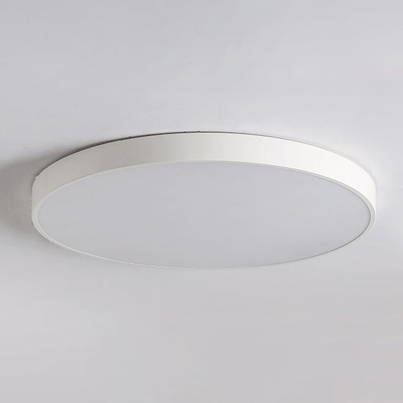 Le bâti affleurant acrylique moderne de plafonniers circulaires de bâti a mené des lumières
