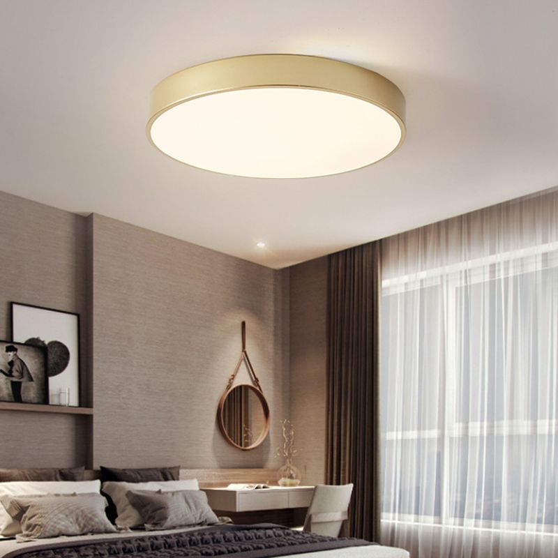 Ronde inbouw plafondarmatuur Modern acryl inbouwlicht