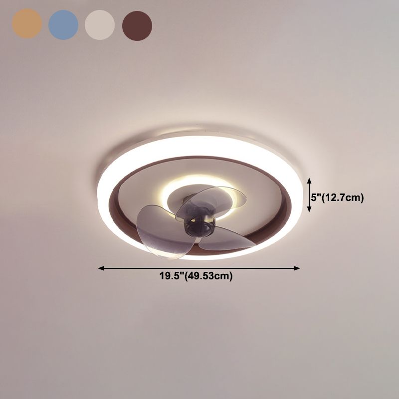 Plafond de plafond en métal lampe de lampe de lampe simplicité plafond lumière montée
