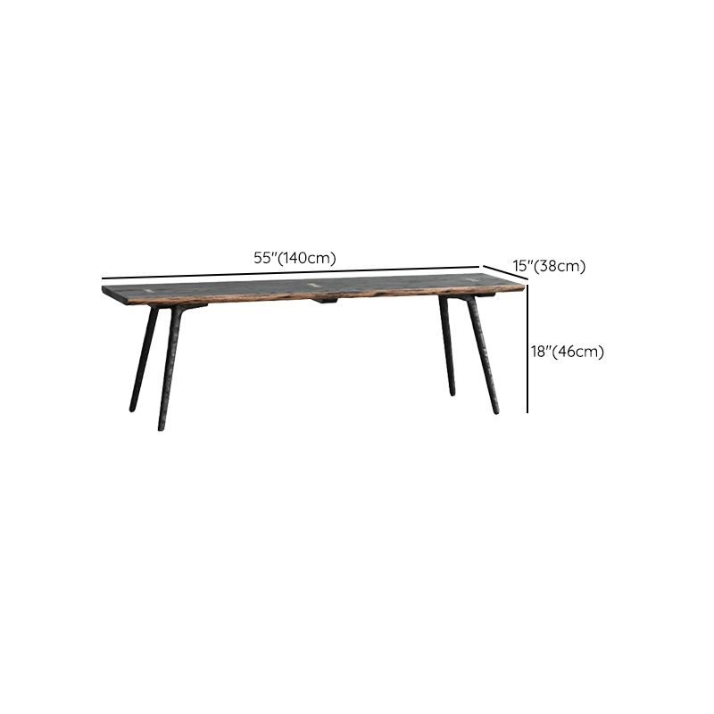 Industrial 1/5 Pieces Dining Set Rectangle Oak Wood Dining Table for Dining Room