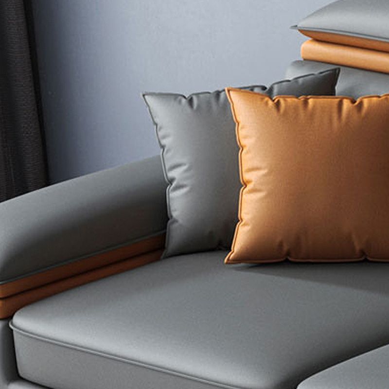 118.11 "LX 66.93" W x 37.4 "H -Sofa und Chaise Stoffkissen zurück -Abschnitte