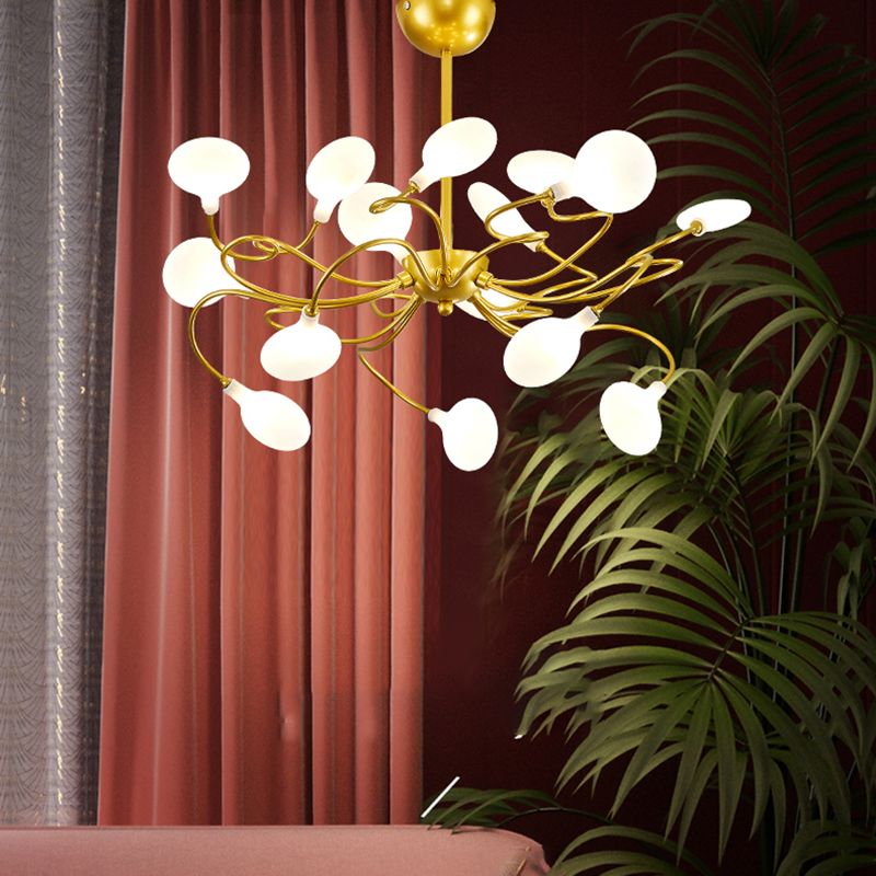 Lampadario moderno per lampada a soffitto orbicolare a soffitto orbicolare