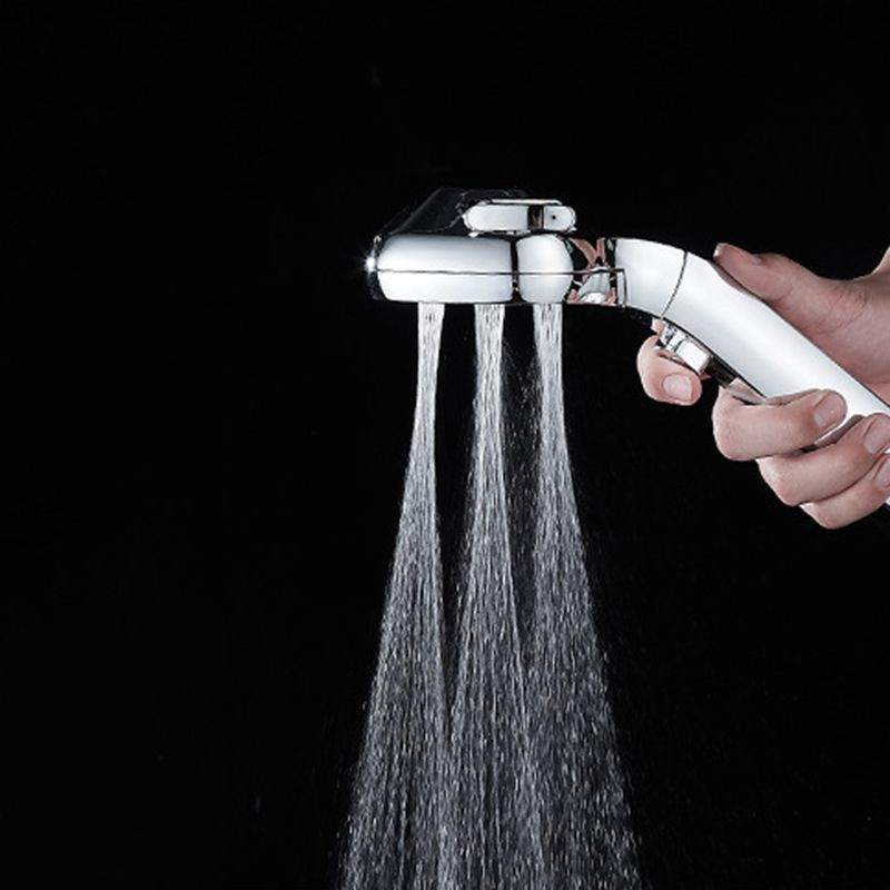 Modern Plastic Shower Head Wall-mounted Shower Head with Adjustable Water Flow
