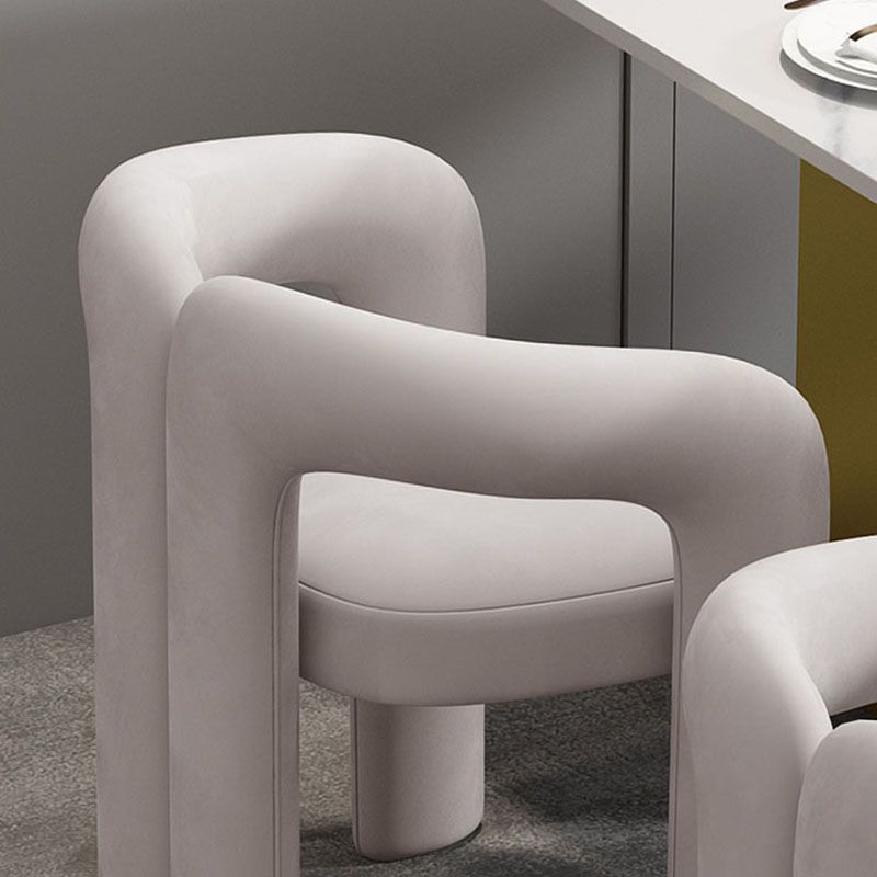 Modern Velvet Dining Room Chair Arm Chair for Restaurant Use