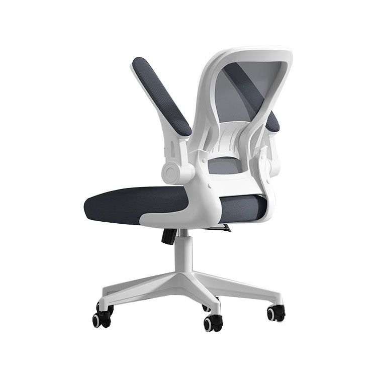 Middle/High Back Office Chair Upholstered Adjustable Arm Office Chair