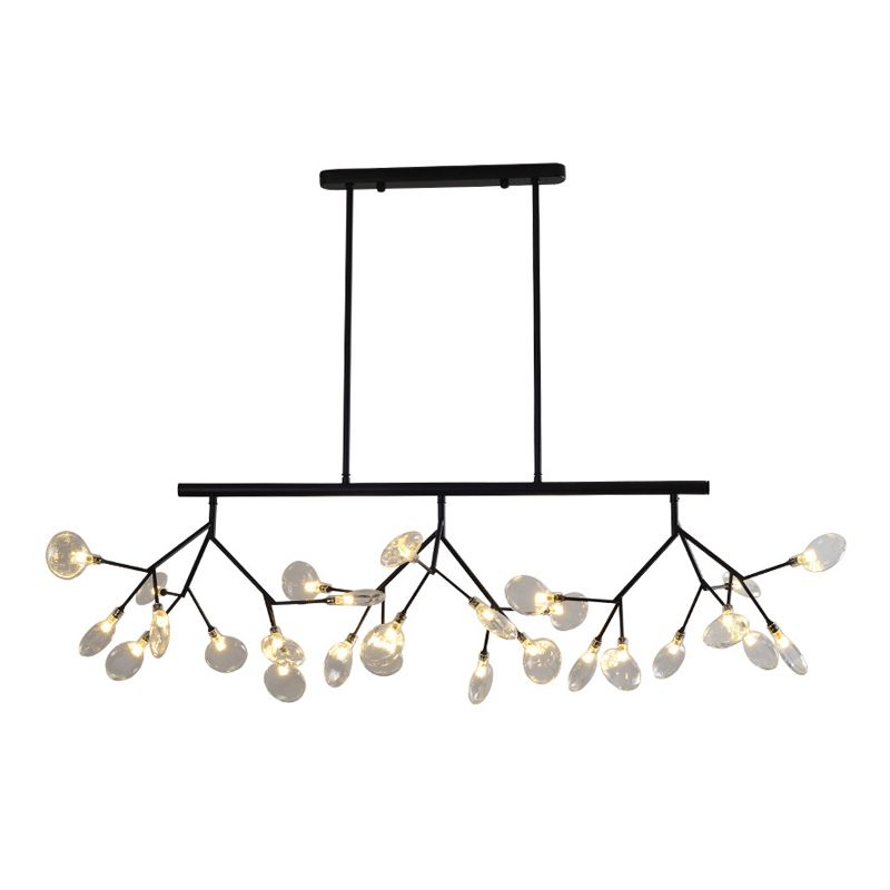 Modern Firefly Island Pendant Lighting Metal Multiple-Light Island Lighting