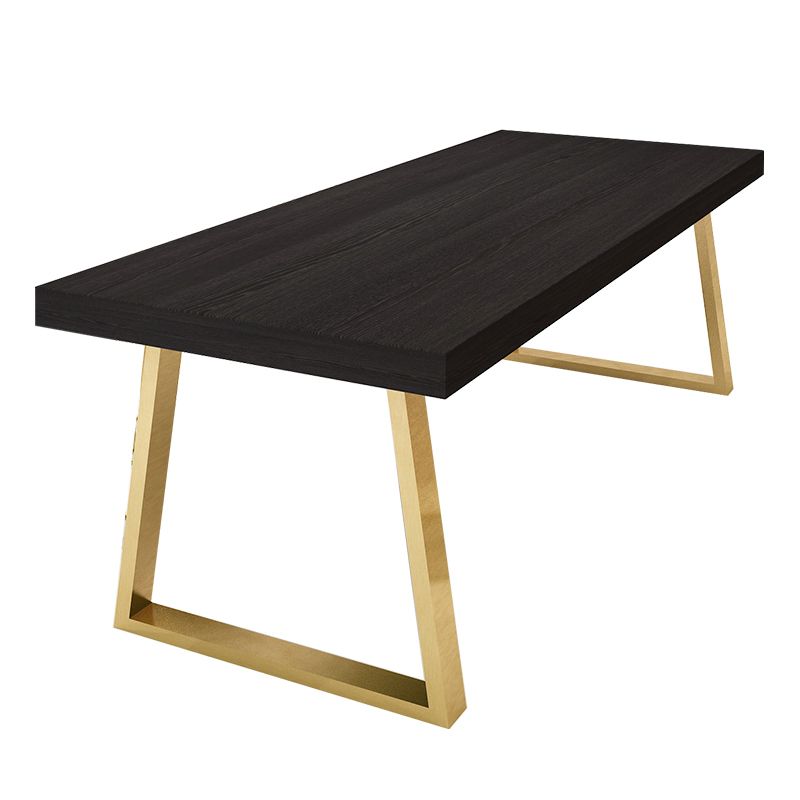 Rectangle Dining Site Table Traditional Luxury Dinette Table with Pine Solid Wood