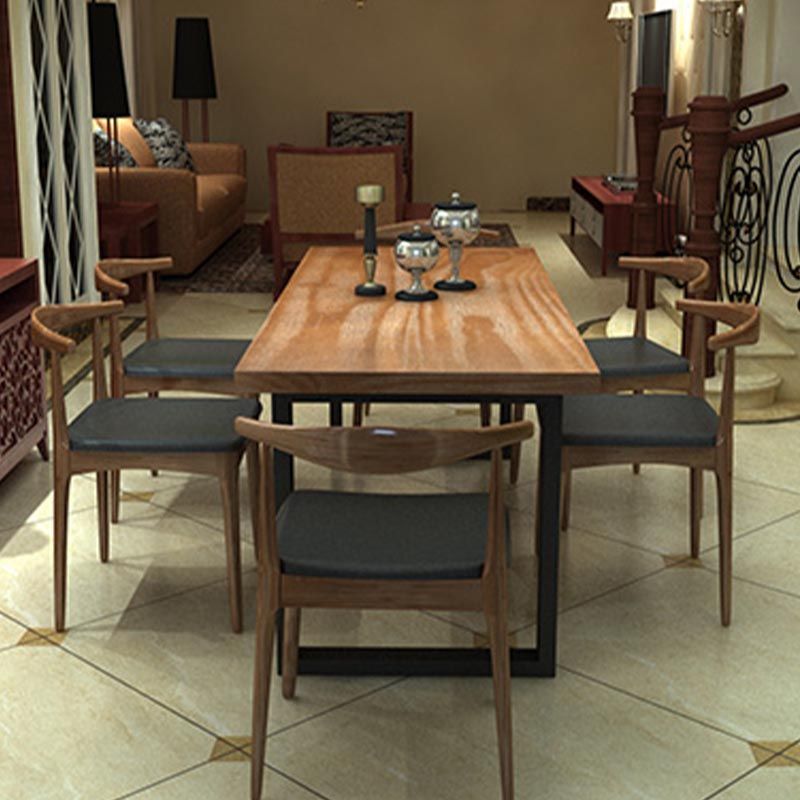 Industrial 1/2/7 Pieces Dining Set Wood Dining Furniture for Shop