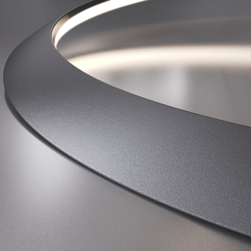 Moderne eenvoudige stijl LED hanger kroonluchter licht metalen hangerverlichting voor woonkamer