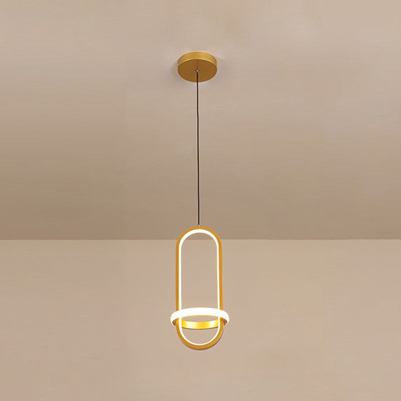 LED Pendant Light Silicone Shade Modern Hanging Lights for Living Room Dinning Room