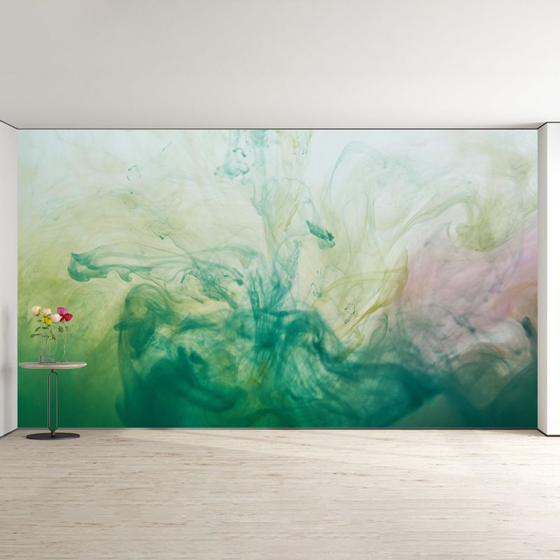 Ink Fusion Wall Murals Wallpaper Contemporary Mildew Resistant Wall Murals for Home