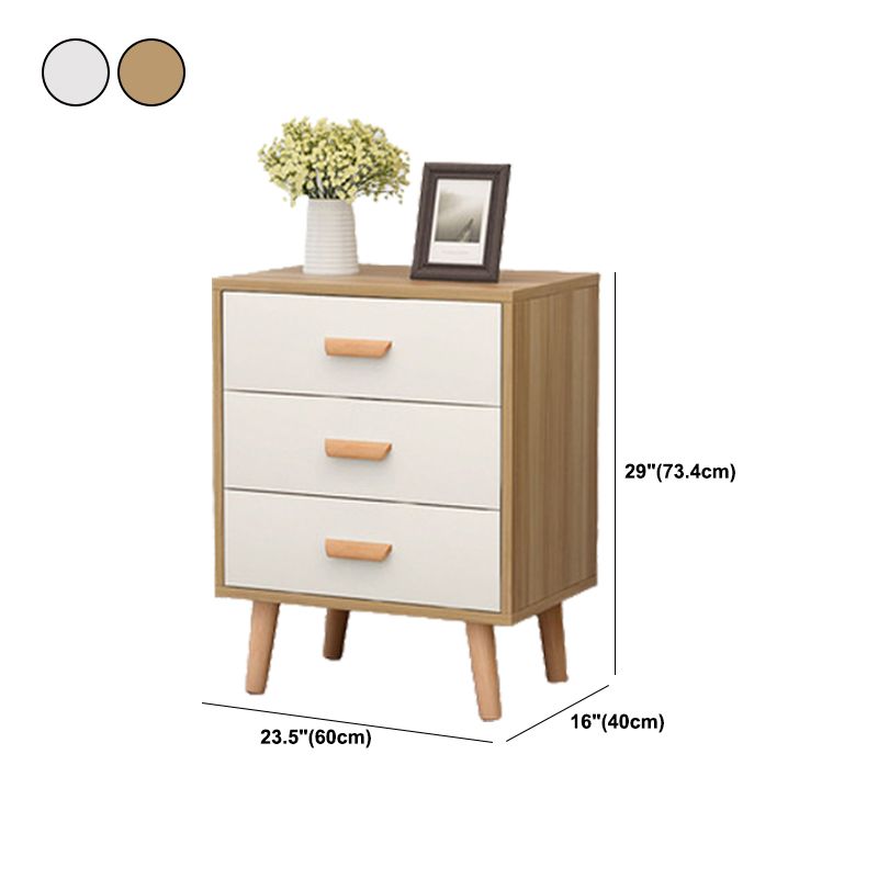 Wood Accent Chest with Straight Legs Rectangle 15.74" Wide Chest