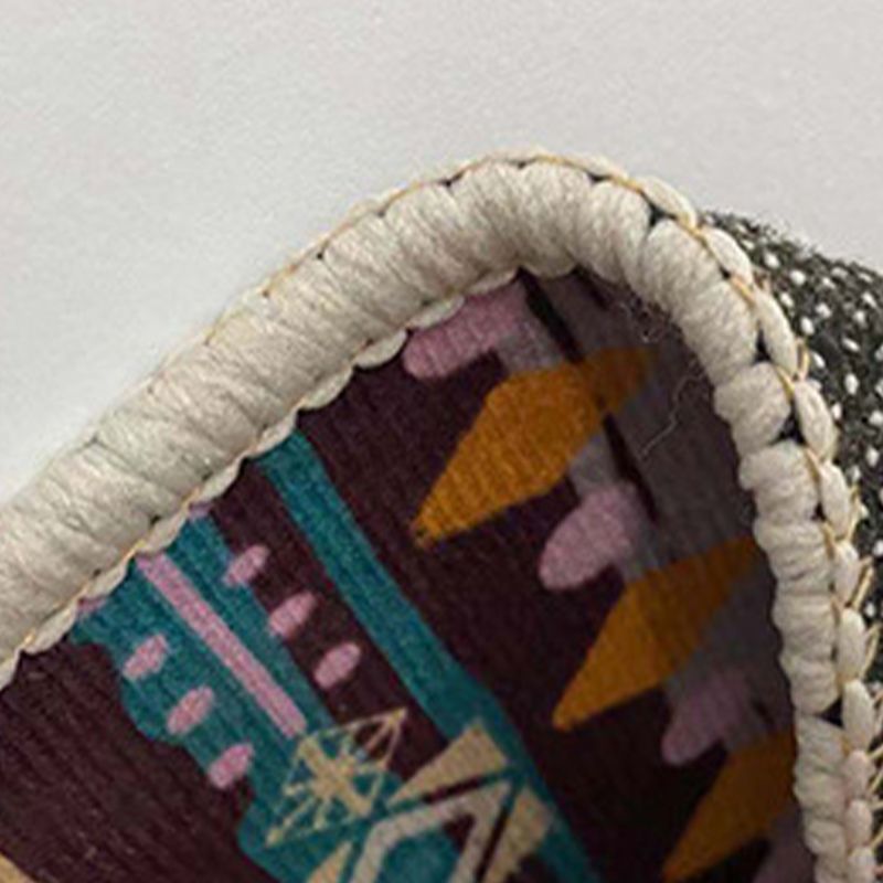 Licht grafisch modern tapijt polyester driehoek tapijt niet-slip achterste tapijt voor woonkamer